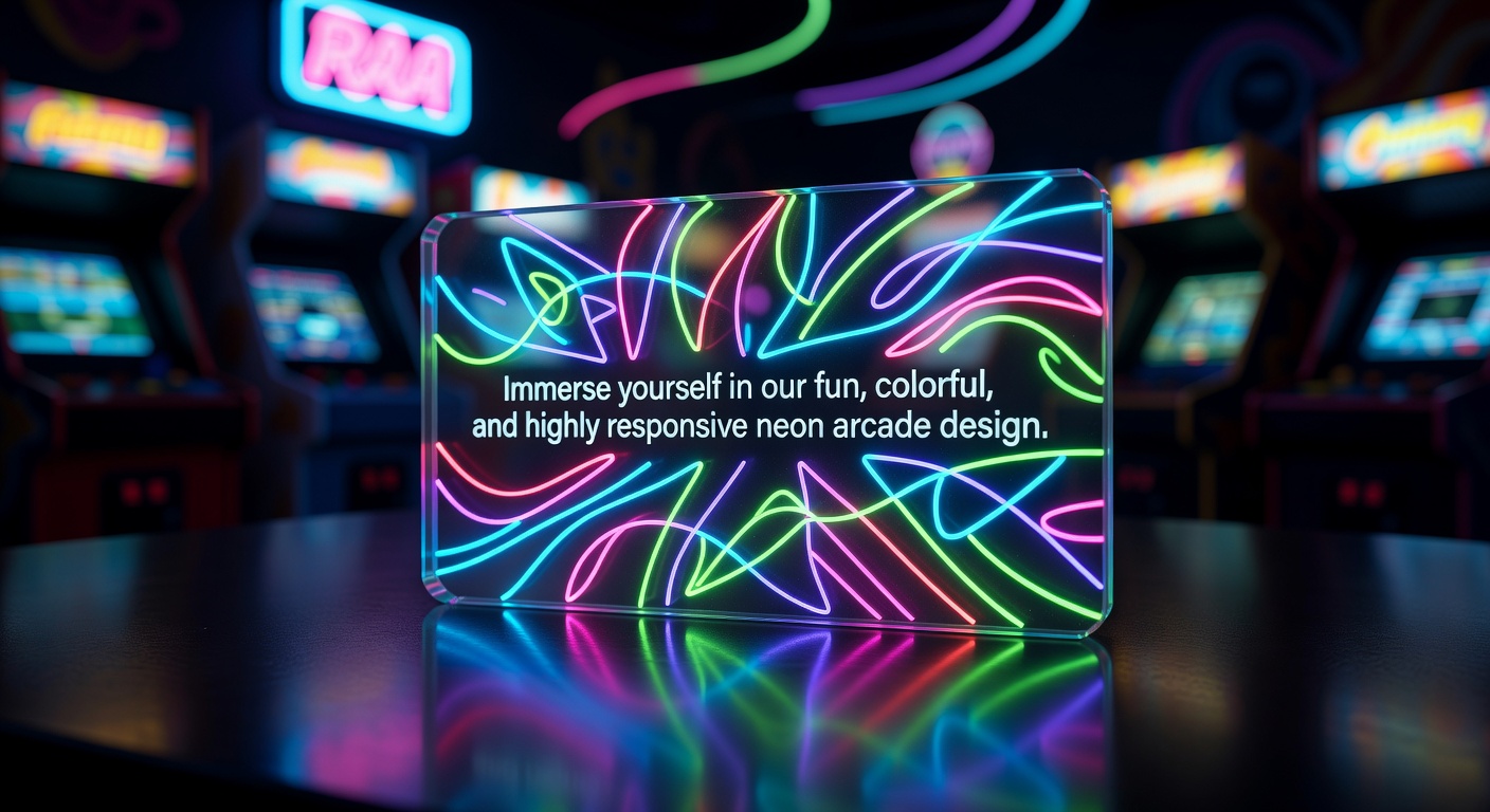 Abstract neon lights